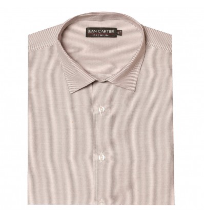 Camisa a rayas cuello italiano M/L