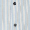 Camisa a rayas cuello italiano M/L