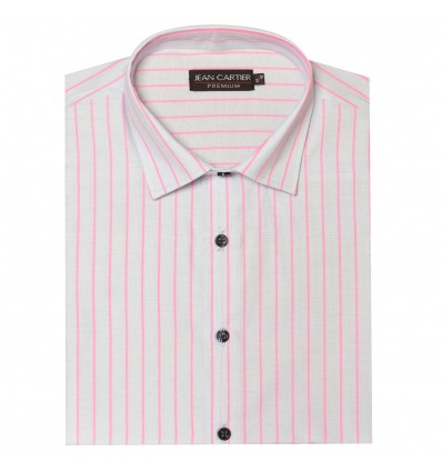 Camisa a rayas cuello italiano M/L