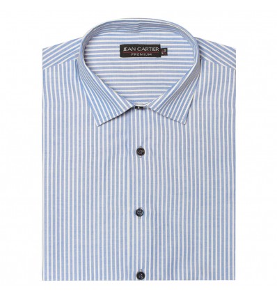 Camisa a rayas cuello italiano M/L