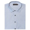 Camisa a rayas cuello italiano M/L