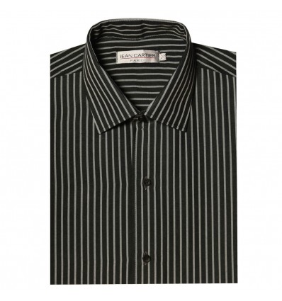 Camisa a rayas cuello italiano M/L