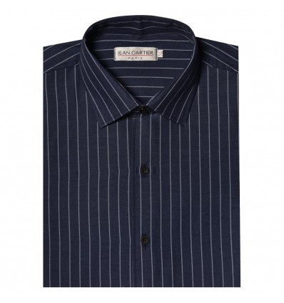 Camisa a rayas cuello italiano M/L