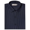 Camisa a rayas cuello italiano M/L