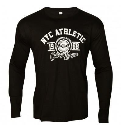 Remera estampada M/L Athletic