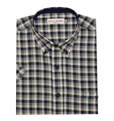 Camisa a cuadros M/C