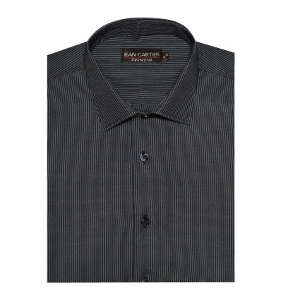 Camisa a rayas cuello italiano M/L