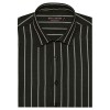 Camisa a rayas cuello italiano M/L