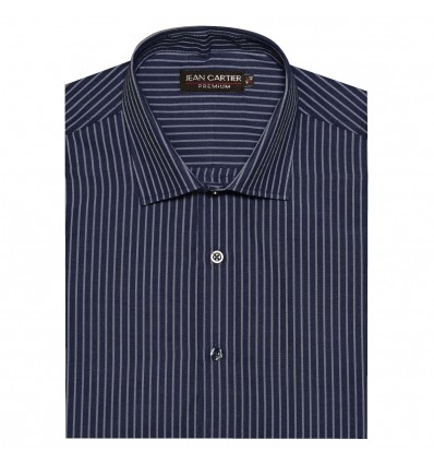 Camisa a rayas cuello italiano M/L