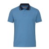 Chomba de jersey cuello combinado