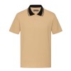 Chomba de jersey cuello combinado