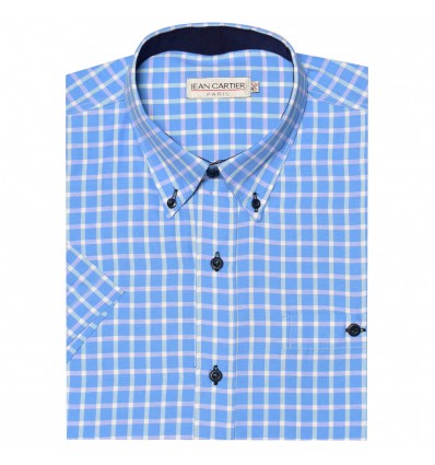 Camisa a cuadros M/C
