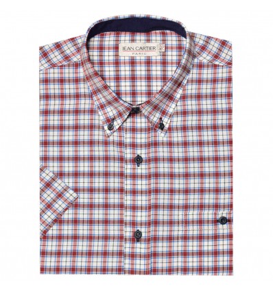Camisa a cuadros M/C