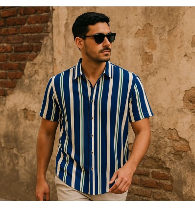 PACK X 5 FIBRANA RAYADA M/C