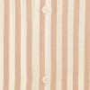 Camisa de lino a rayas M/C