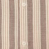 Camisa de lino a rayas M/C
