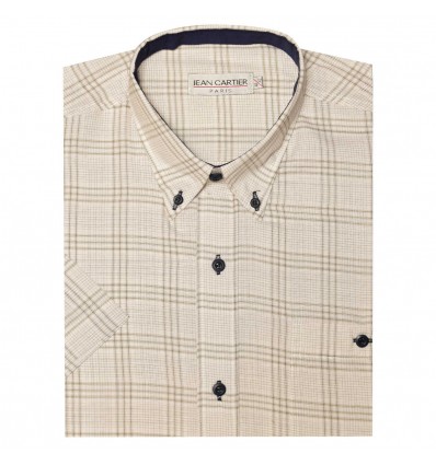 Camisa a cuadros M/C