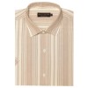 Camisa de lino a rayas M/C