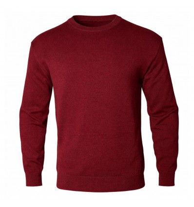 Sweater algodón escote "O"