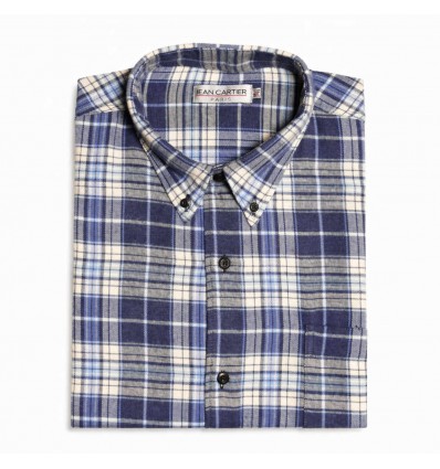 Camisa de viyela a cuadros M/L
