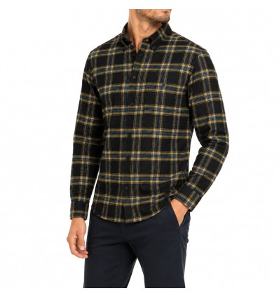 Camisa de viyela a cuadros M/L