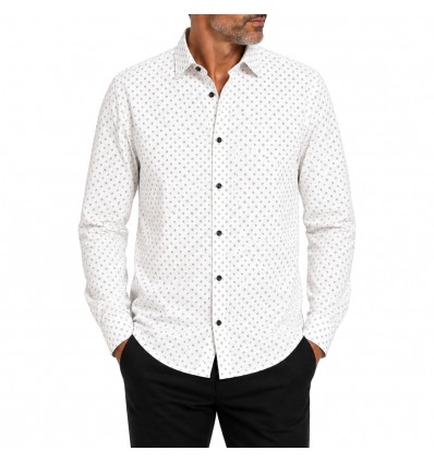 Camisa estampada M/L