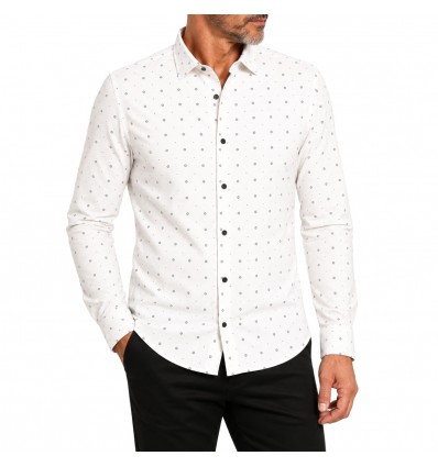 Camisa estampada M/L