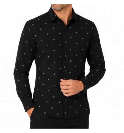 Camisa estampada M/L