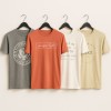 PACK X 5 REMERA EST M/C
