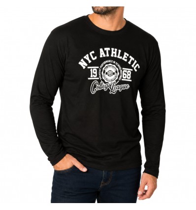 Remera estampada M/L Athletic