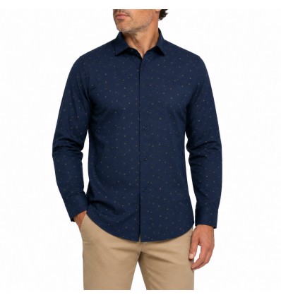 Camisa estampada M/L