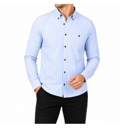 Camisa a rayas M/L