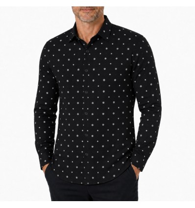 Camisa estampada M/L