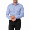 Camisa a rayas cuello italiano M/L