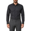 Camisa a rayas cuello italiano M/L