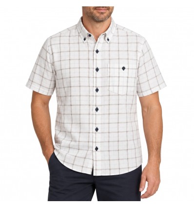 Camisa a cuadros M/C