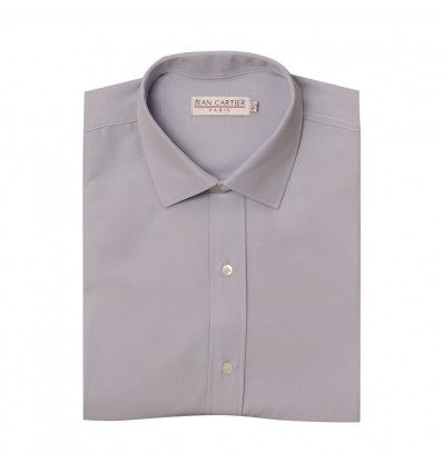 Camisa lisa cuello italiano M/L