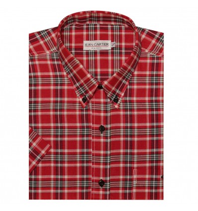 Camisa a cuadros M/C