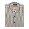 Camisa a rayas cuello italiano M/L