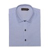 Camisa a rayas cuello italiano M/L