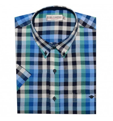 Camisa a cuadros M/C