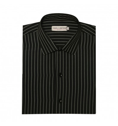 Camisa a rayas cuello italiano M/L