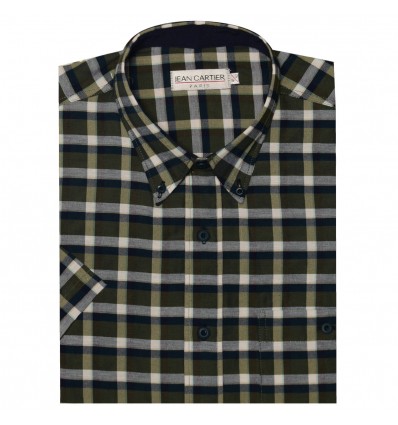 Camisa a cuadros M/C