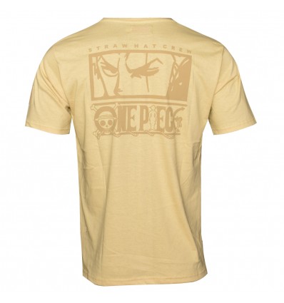 Remera estampada en espalda M/C