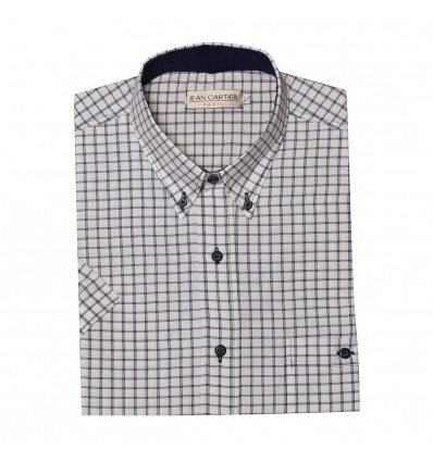 Camisa a cuadros M/C