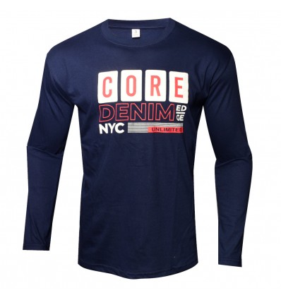 Remera estampada M/L Core