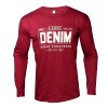 Remera estampada M/L Denim