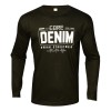 Remera estampada M/L Denim
