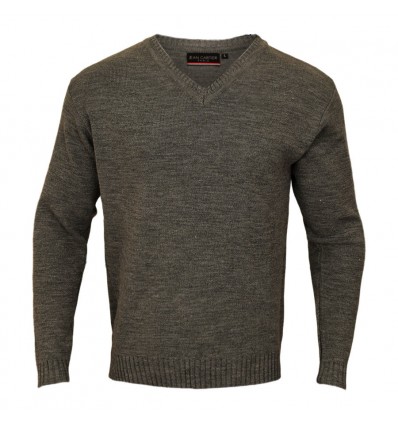Sweater escote "V" Jean Cartier