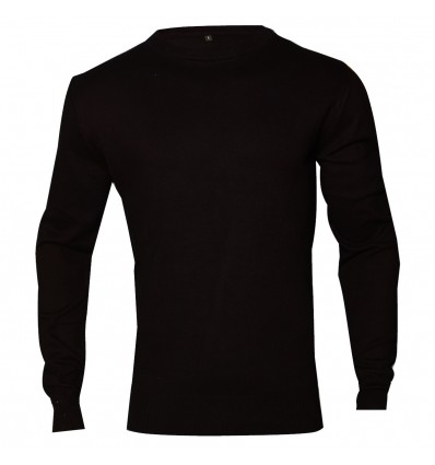 Sweater algodón escote "O"